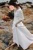 Wedding Long Dress [Fiveen] Dress, After-Party, Pre-Wedding Photo, Dress, Sleeves, After-Party, Bride, Self-Photo, After-Party, White, (S)