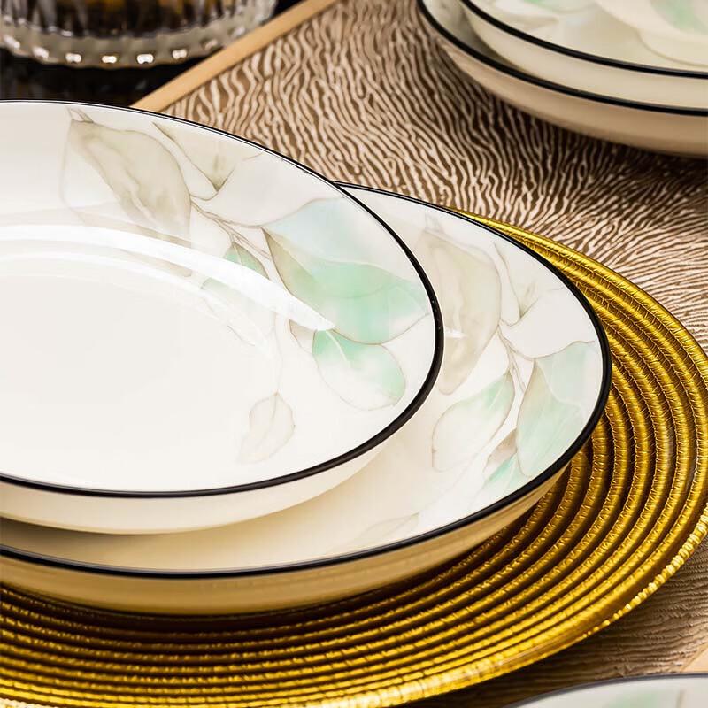 Haoya Jingdezhen 78-Piece Ceramic Dinnerware Set