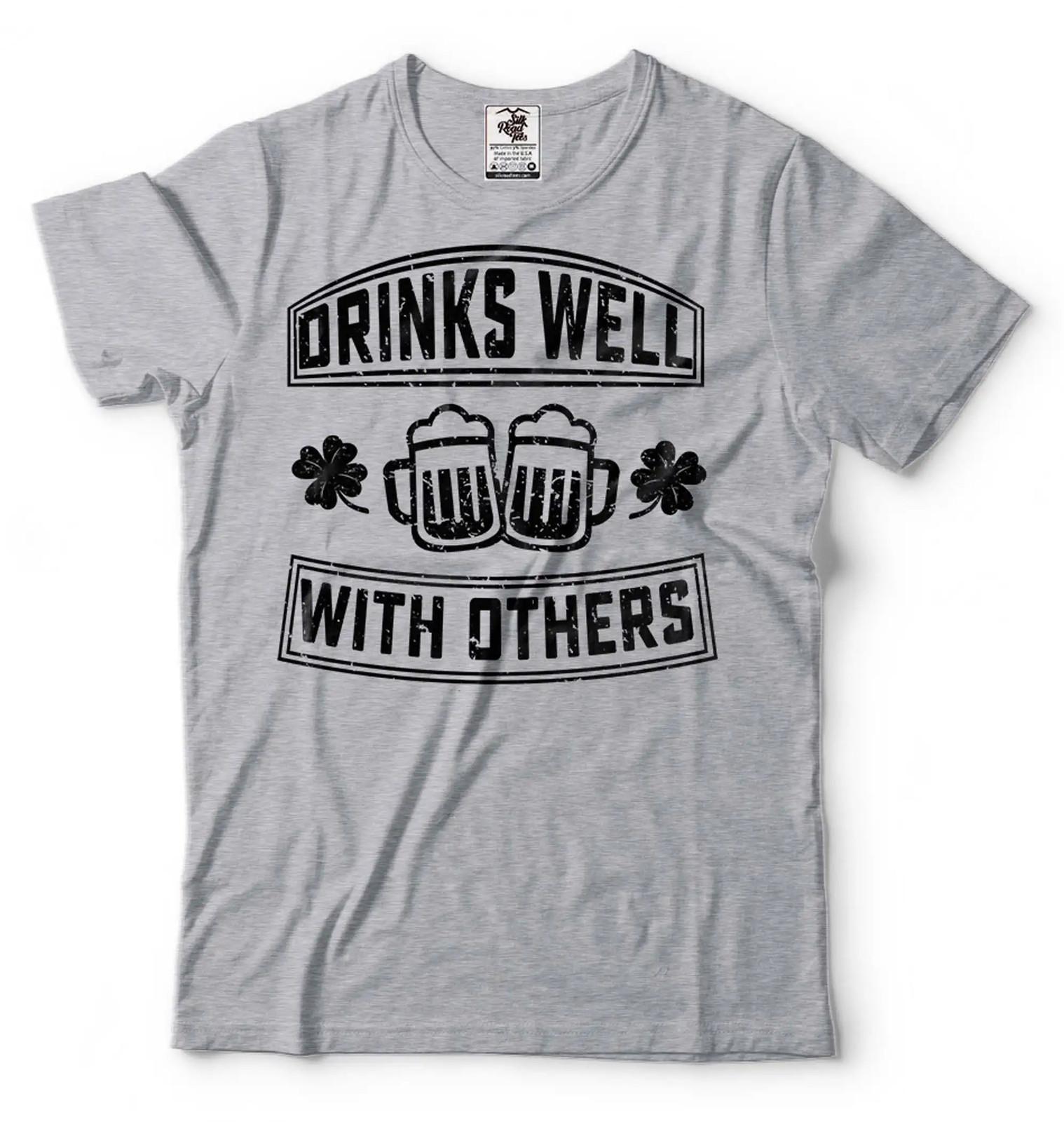 Irish Drinking Party Tshirt Saint Patricks Day Gifts St Patrick s day teeshirt XL