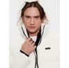 Winter Jacket Calvin Klein Crinkle K10K110336 Ecru Regular Fit
