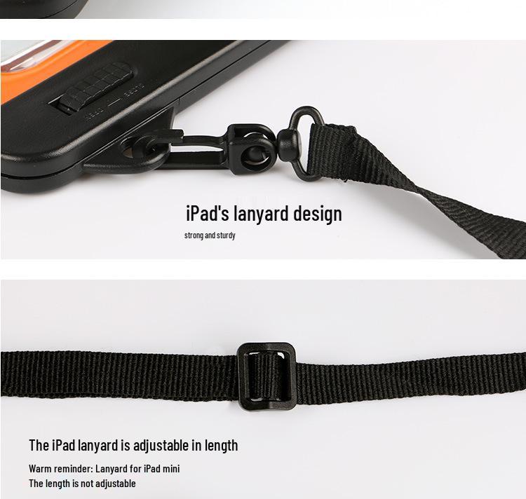 Waterproof iPad Tablet Case for Outdoor Sports and Beach Leisure