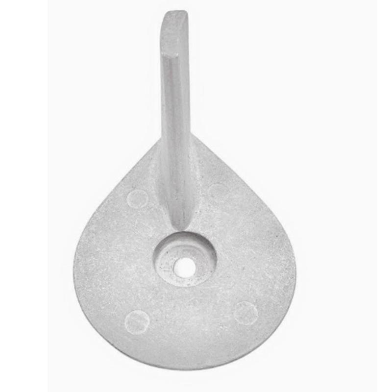 Zinc Alloy Outboard Motor Trim Tab Anodes For 30 50HP Engines With Corrosions Resistant Protections