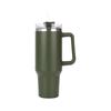 40oz Large Capacity 304 Stainless Steel Vacuum Flask with Handle and Straw