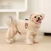 Soft Fleece Dog Clothes Winter Four Legs Covered Plush Pet Coat D-Ring Zipper Puppy Jacket Autumn Overall For Small Middle Dog