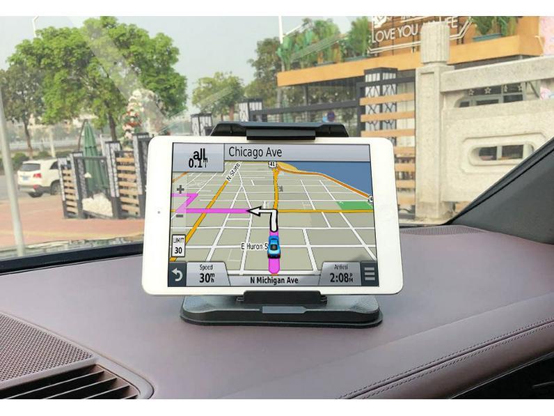 Velký držák na telefon a tablet na palubní desku auta