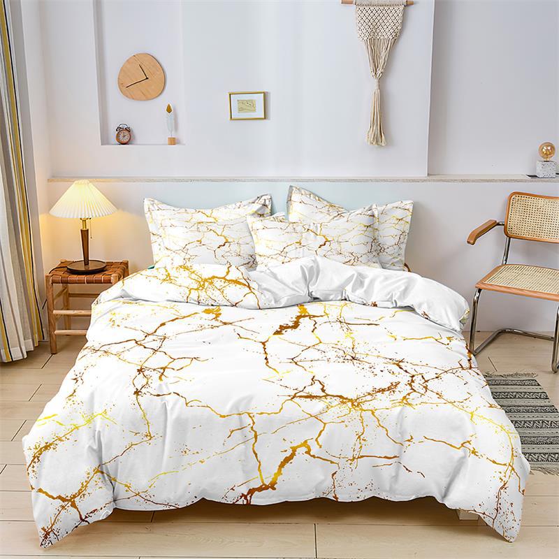 Kit 3D Digital Printing Three-Piece Set, Quilt Cover, Bed Sheet, Pillowcase