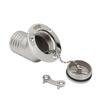 Ized H 45 Degree Deck Filler Key Cap 316 Stainless Steel GAS DIESEL FUEL WASTE WATER 38mm 50mm Marine Boat Yacht Hardware