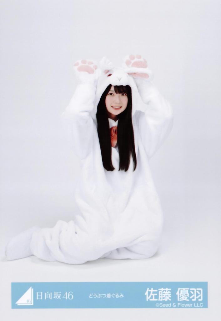Hinatazaka46 Raw Photo Animal Costume 4 Types Complete Set Sato Yuu