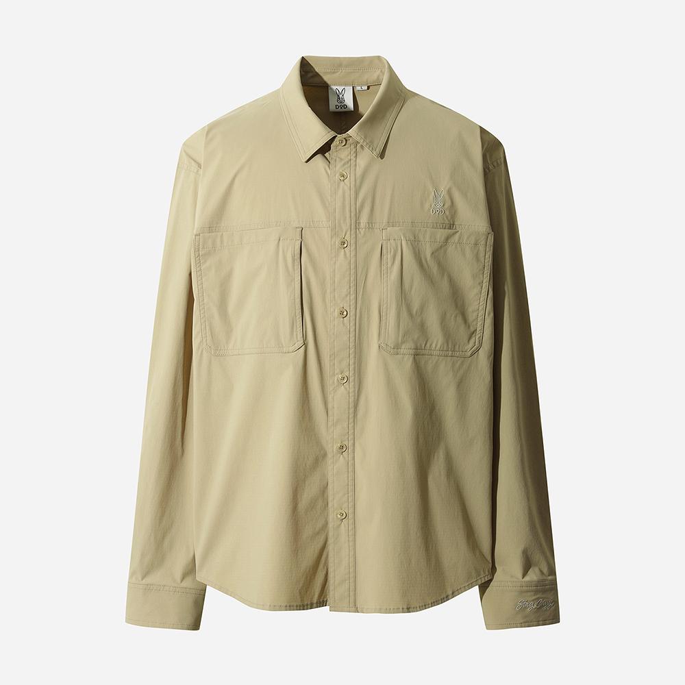 DOD Camper Out-Pocket Shirt (Tan)