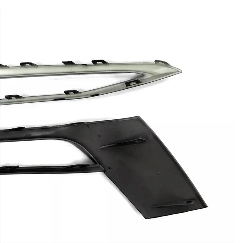 2 Stück Nebelscheinwerfer-Zierleiste fErsetzt Teilenummer 51117385281 51117385282 Wetterbeständig Upgrade Auto-Look
