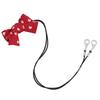 Portable Hearing Aid Clip Cute Bowknot Shape Loss Prevention Lanyard for Adults Senior