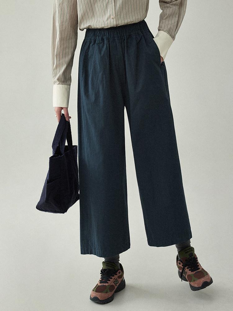 

Beitou AMUU Women s Japanese-Style High-Waisted Elastic Wide-Leg Pants - Slimming, Casual, Spring/Summer Medium