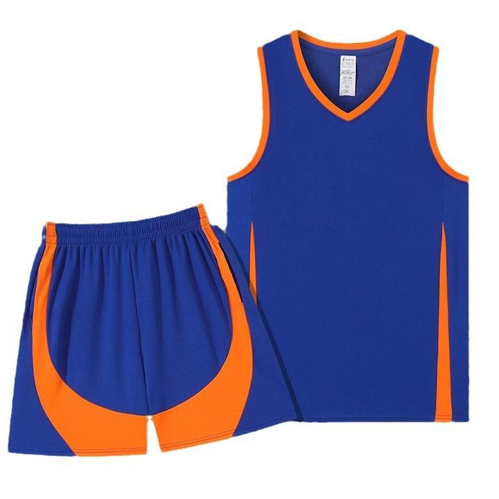 Basketbal Jersey Set Mannen Zomer College Wedstrijd Sport Training Team Basketbal Jersey Bal Jersey Volwassen Bedrukking
