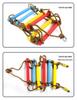 Children's Six-Speed Indoor/Outdoor Climbing Ladder and Swing Set