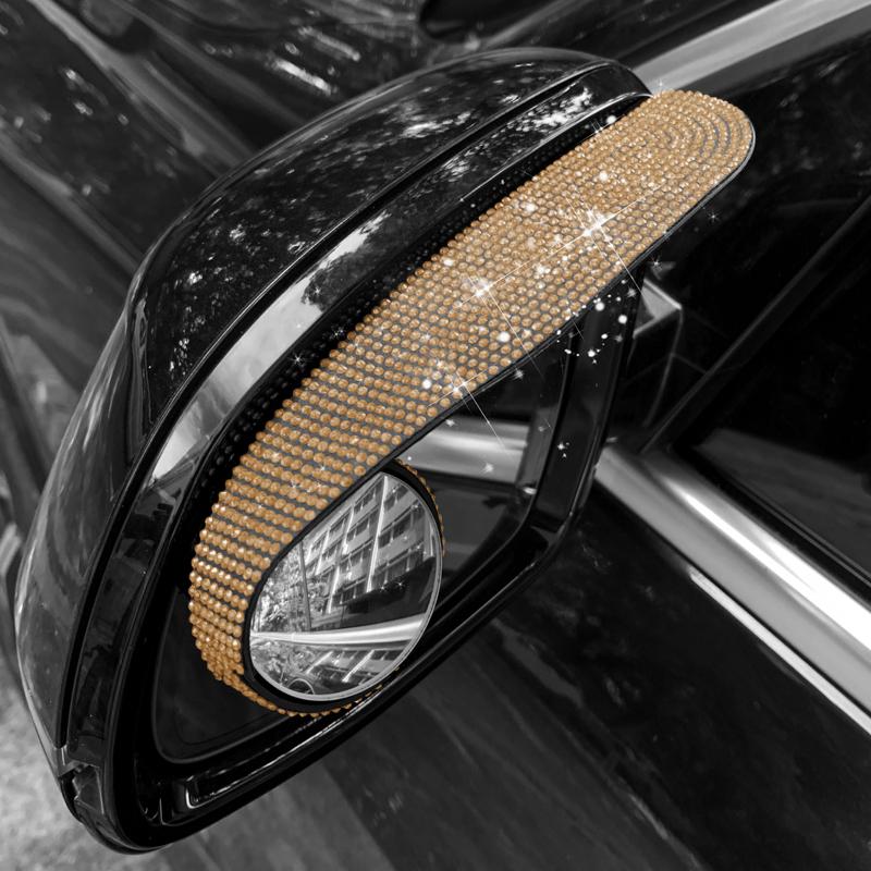 

Алмазный кристалл зеркало заднего вида для автомобиля дождь бровь слепая зона зеркало маленькое круглое зеркало 360 градусов широкоугольное парковочное вспомогательное зеркало