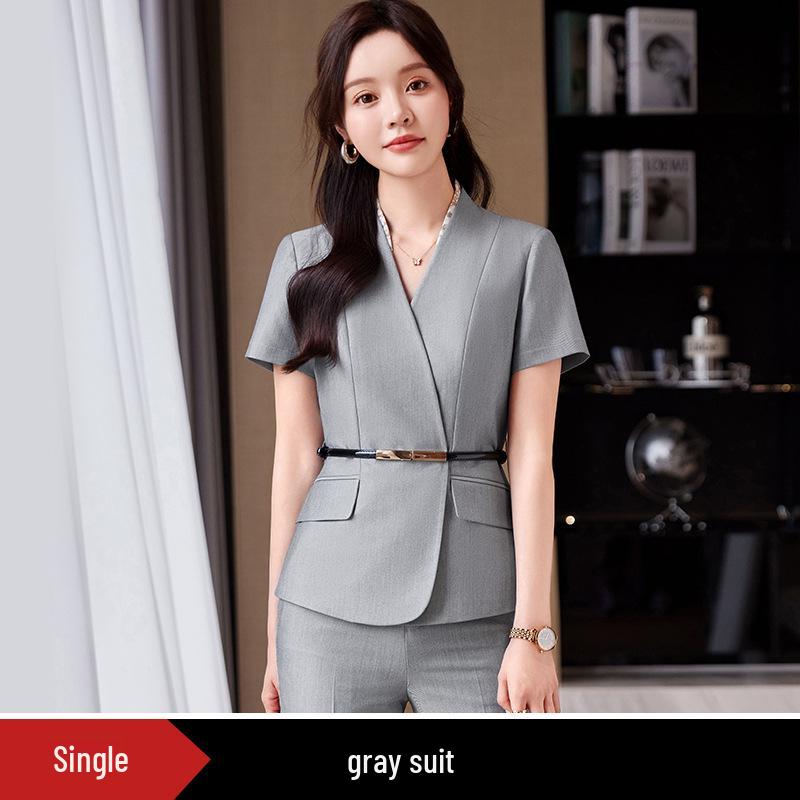 Women's Professional Goddess Style Suit: Fashionable Formal Workwear for Office and Business