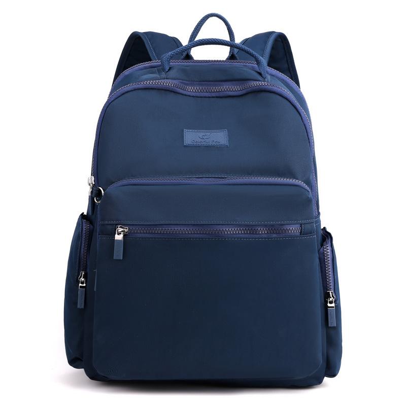 Backpack Travel Casual Fashion Backpack Men and Women Large Capacity Anti-splashing Nylon Backpack