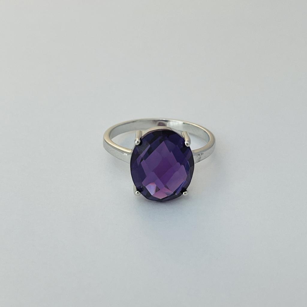 Silver Ring with Alexandrite 5.24ct (2106074)