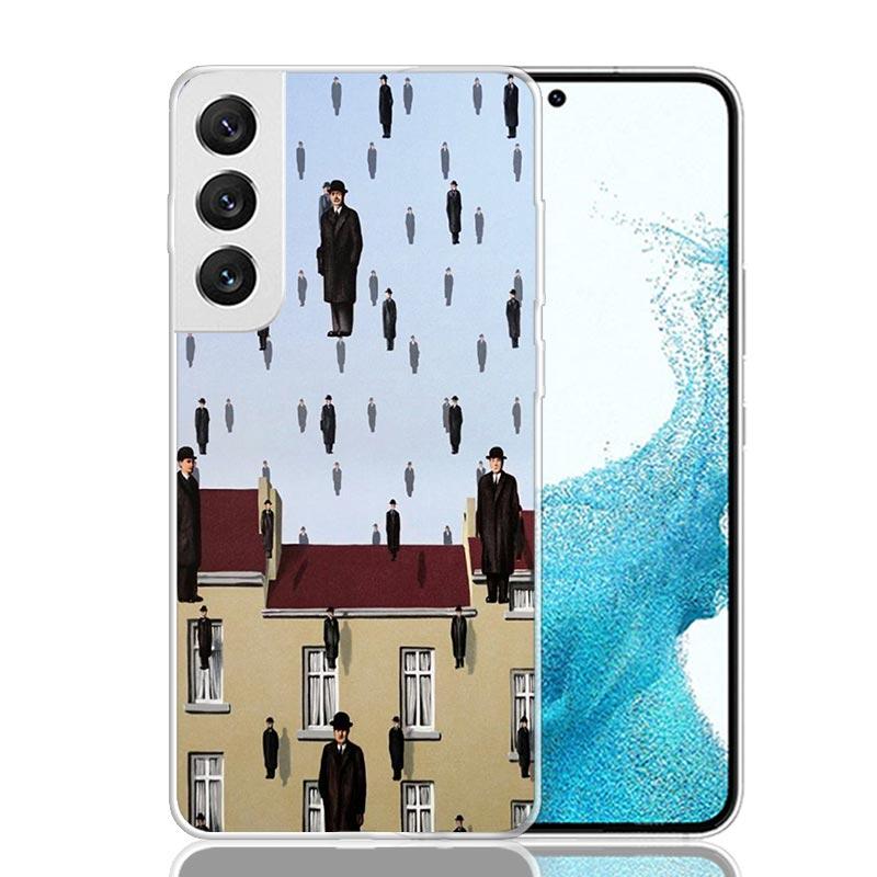 Rene Magritte Art Phone Case For Samsung Galaxy S26 Ultra S23 S24 S25 Edge S20 FE S21 S22 Plus Soft Print Shell Cover Fundas Gal