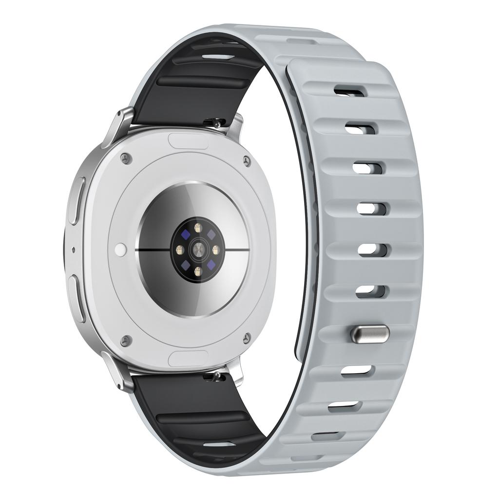 Magnetic Band for Samsung Galaxy Watch8 Classic 46mm/Watch8 44mm/40mm Silicone Breathable Watch Strap