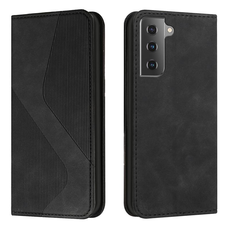 Magnetische Leder-Buchhülle für Samsung Galaxy S23+ Handyhülle für Samsung S22 S23 Ultra S 23 Plus 5G Flip-Ständer Brieftaschentaschen