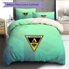 Alemannia Aachen Pattern Bedding Quilt Set  Home Decoration  Gift (1 * duvet cover + 2 * pillowcase  without core).xwn