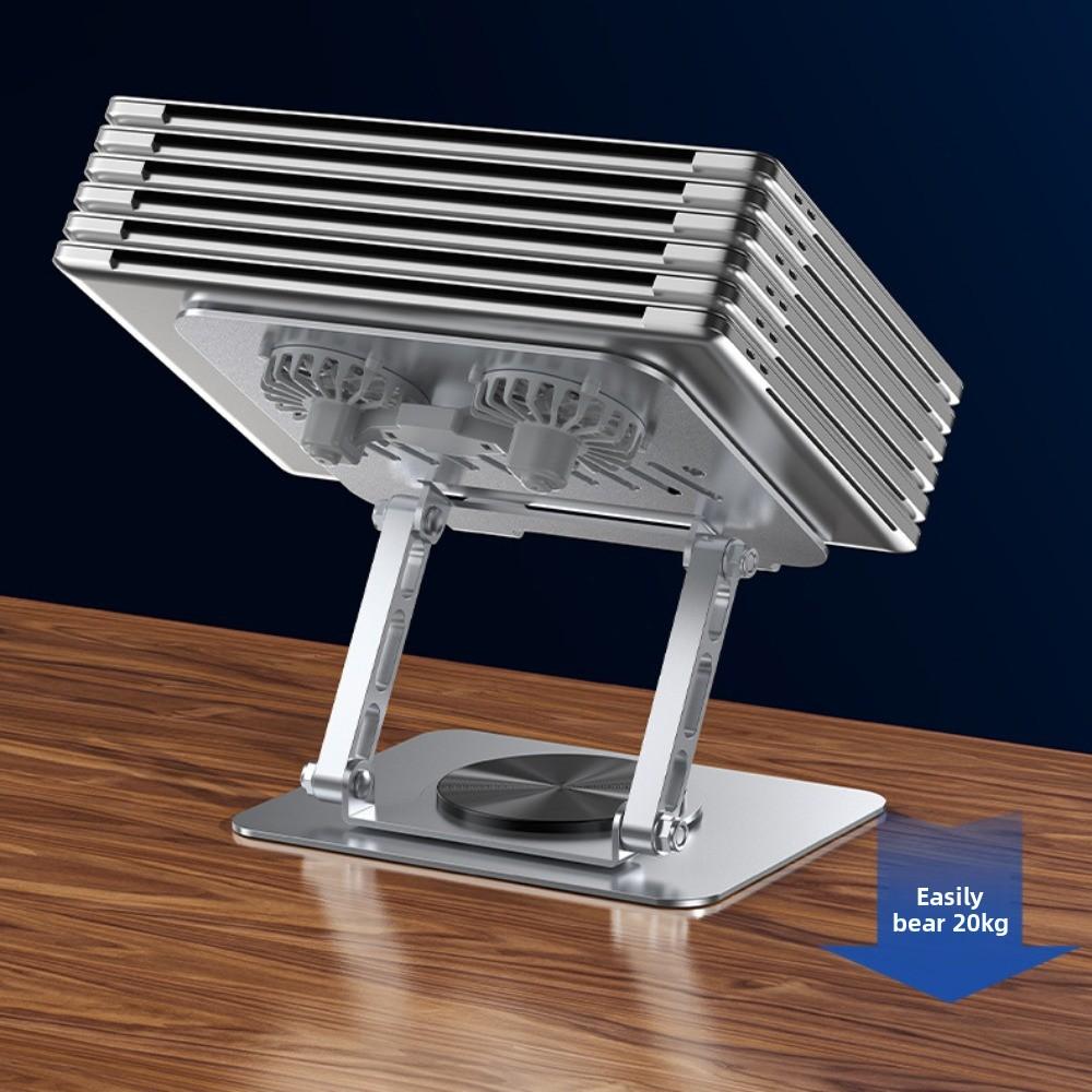360 ° Rotatable Notebook Cooler Base Stand Foldable Tablet Radiator Bracket  Office/Home Use