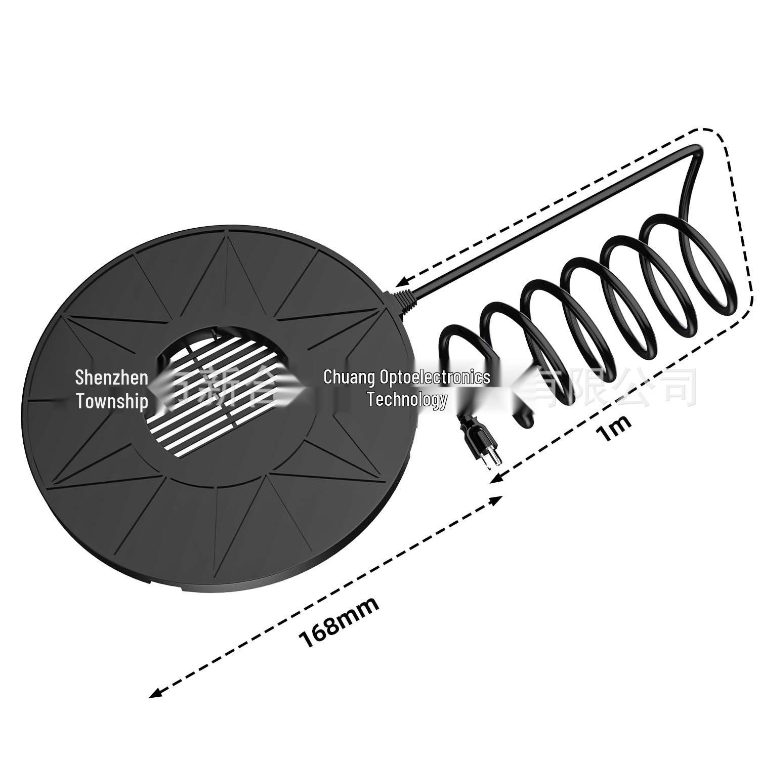 

Автоматический солнечный обогреватель для птичьей поилки с подогревом постоянной температуры для использования на открытом воздухе зимой 70W De-icer чёрный