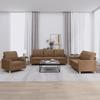 VidaXL Sofa Set with Cushions 3 Pcs, Sofas with Armrests and Backrest, Furniture Set, Living Room Furniture, 3201245