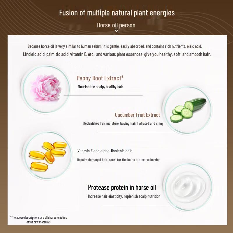 Dieyin Horse Oil Hydrating Shampoo