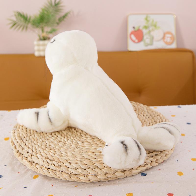 Cute Simulated Sea Lion Plush Toys Aquarium Seal Doll Souvenir Children's Sleeping Pillow Ornaments