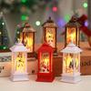 Santa Claus Christmas Lantern Candle Holder Night Light