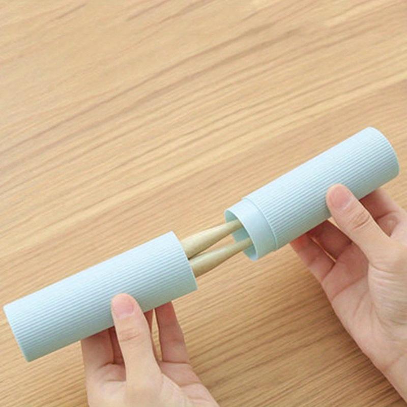 Travel Toothbrush Cup with Cover and Toothbrush Holder, Bathroom Organizer for Brushes and Toothpaste, Convenient Storage Tool, Mouthwash Cup