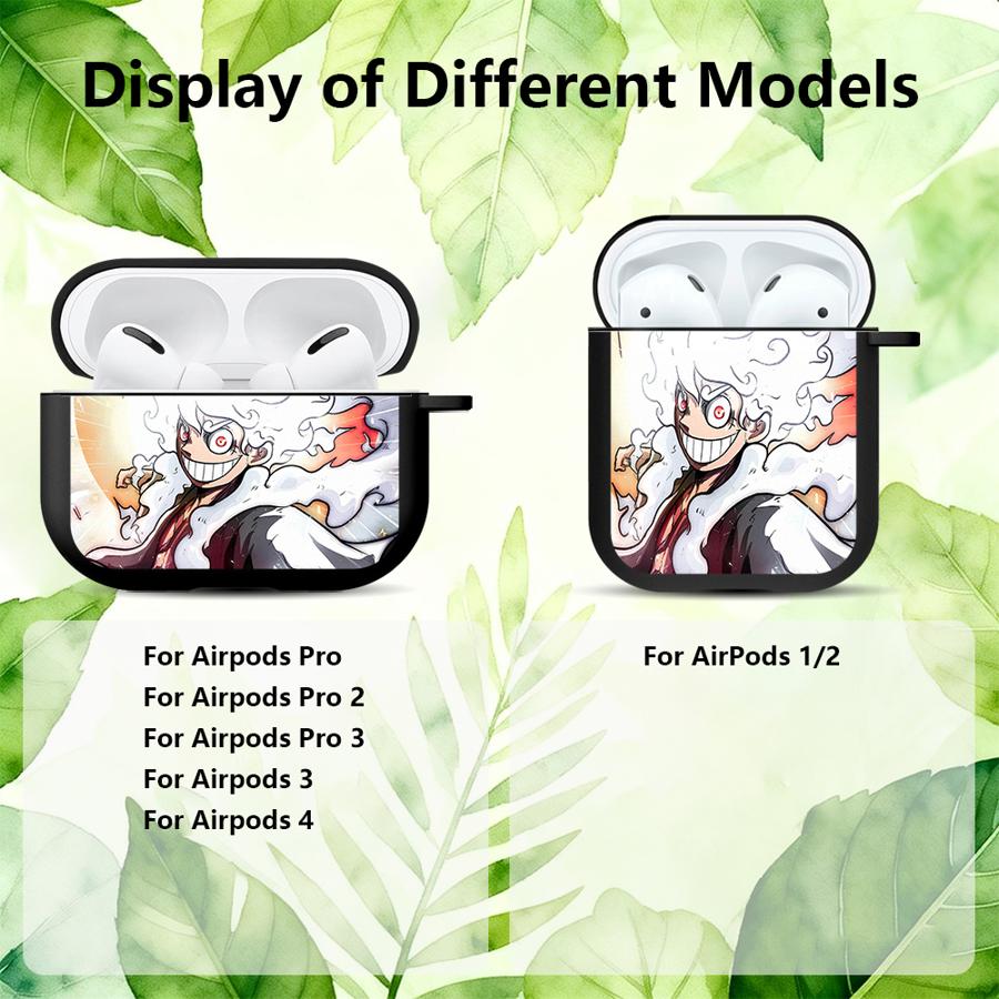 Earphone Cases Cover Case For Airpods 1 2 Pro3 Pro2 3 Pro 4 ONE PIECE Luffy