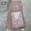 91*130cm Sequin Tulle Lace Fabric High Quality Groom Nigerian Embroidery African Lace Fabric For Diy Sewing Evening Party Dress
