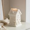 Honeycomb House Shape Silicone Mould Holiday Candle Silicone Molds For Handmade Candle Soap Chocolate Candy Cake Baking