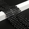 Trendy 1.8M Long Bling Scarf Neckerchief Sparkling Luxury Choker Necklace Crystal Necktie Collar Women Fashion