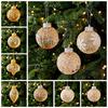 Sequin Christmas Ornament Plastic Ball Tree Hanging Decor  Christmas Tree Decor