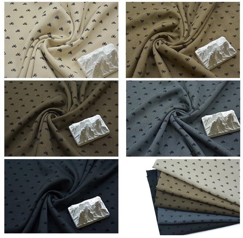 Casual Fashion Women's Fabric: Woven Solid Color Bow Heart Dot & Plum Blossom Flocking for Hair Accessories