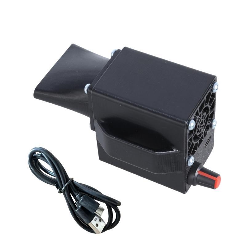 5V USB C Blower Grill BBQ Fan Portable Barbeque Air Blower for Outdoor Barbecue Bellow Camping Hiking