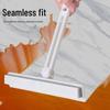 Multifunctional Foldable Glass Cleaning Brush with Hand Scraper for High-Rise Windows