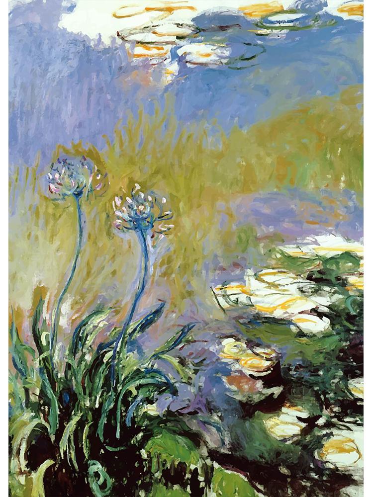 Claude Monet Klassisk Natur Landskap Affischer Canvas Oljemålning Abstrakt Blommor Trädgård Väggkonst För Modernt Rum Heminredning