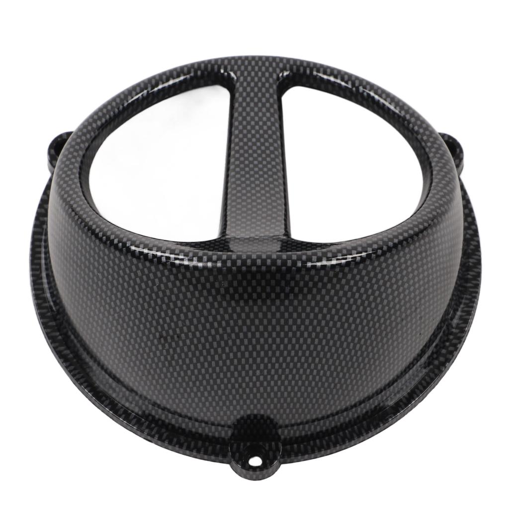 Motorcycle Engine Cooling Fan Cover Carbon Fiber Style Replacement for GY6 125cc 150cc 152QMI 157QMJ
