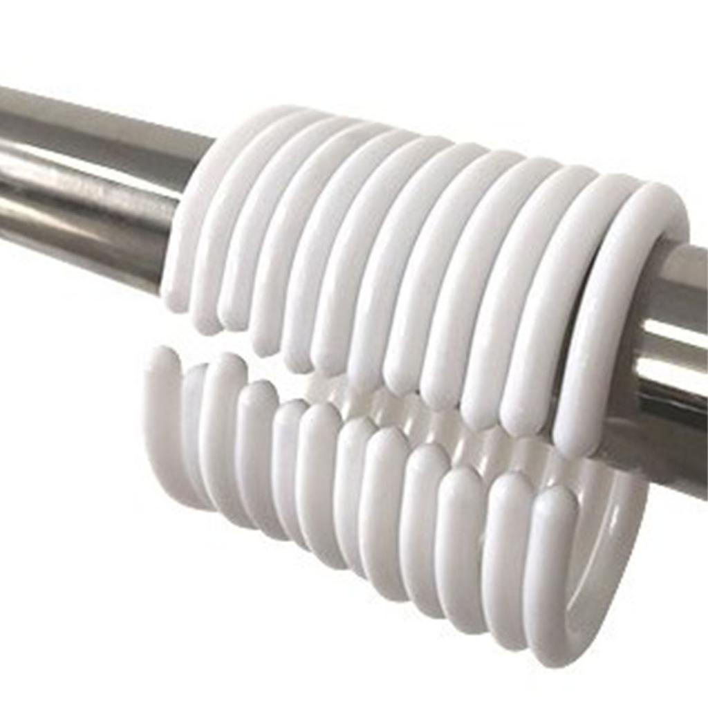 Waterproof Shower Curtain with Hooks Modern Thicken Polyester Shower Curtain for Home Hotel