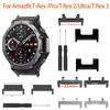 1 Conjunto Para Amazfit T-Rex /T-Rex Pro/T Rex 2 Conector de Pulseira Ferramenta de Parafuso Haste Pino Adaptador de Metal Chaves de Fenda Acessórios