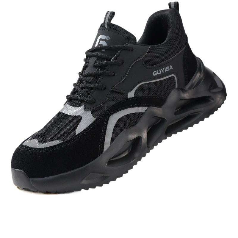 Fashion Lightweight Safety Shoes Men Women Work Shoes Steel Toe Cap Working Boots Sneakers Man Women Breathable Shoes Tactical Boots