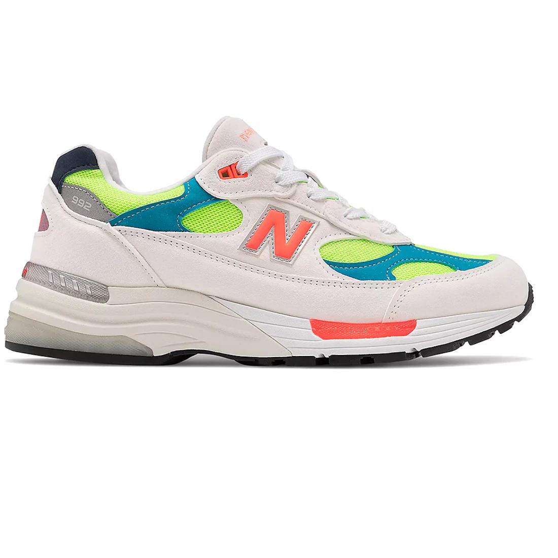 

Sneaker New Balance 992 White Neon Cyan(M992DA) 40