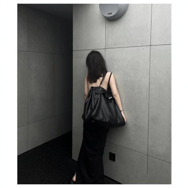 2024 Borsa Kelli Grande Capacità per Pendolari Texture Premium Neutra Grande Casual Versatile Monospalla Crossbody Tendenza