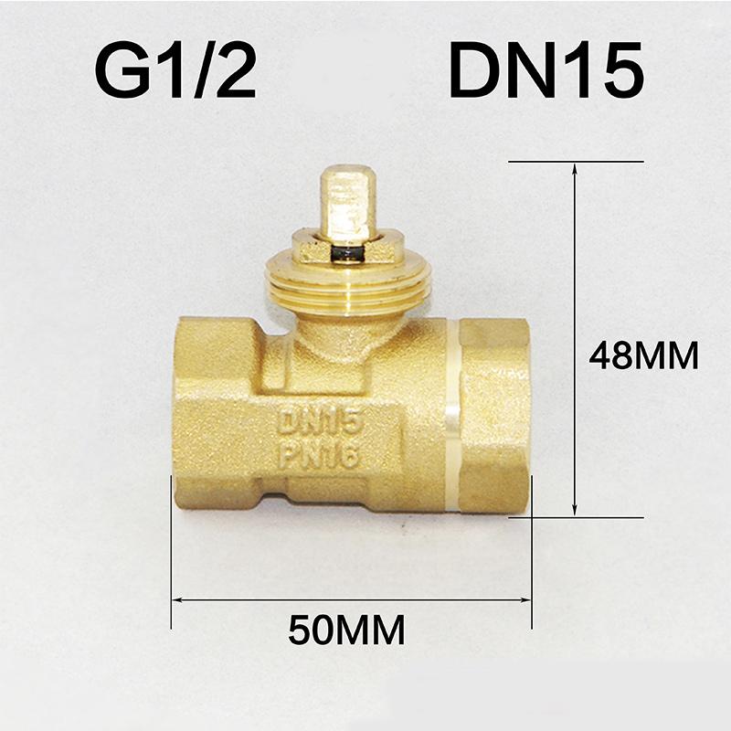 OEM Brass 2-Way Motorized Ball Valve DN15-DN40 – HVAC/Industrial Use