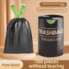 Pe Trash Bag With Drawstring For Home Use Heavy Duty Thick Garbage Sacks For Kitchen And Household